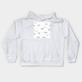 Cloud Pattern Kids Hoodie